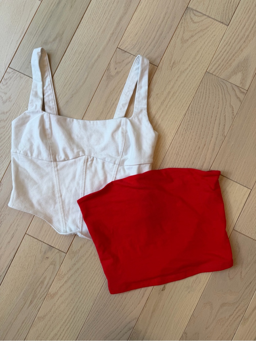 Garage XS Tube Top + Corset Top